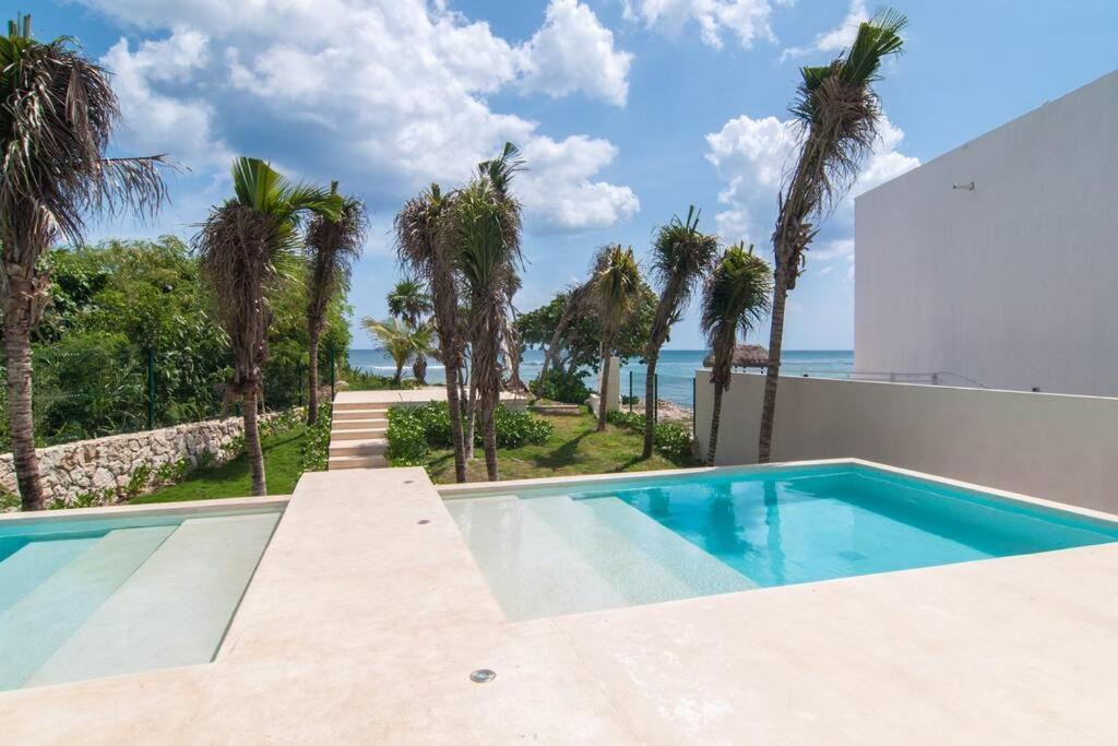 Ground Level Garden Condo At Akumal South By Tao Santamar エクステリア 写真