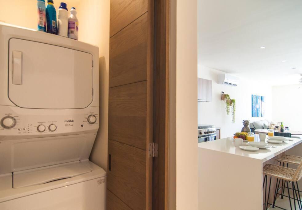 Ground Level Garden Condo At Akumal South By Tao Santamar エクステリア 写真