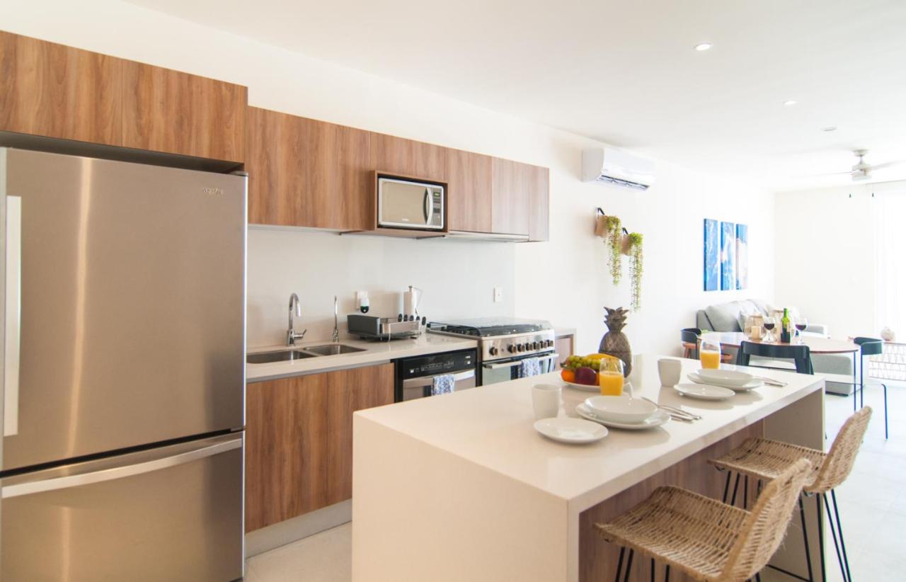 Ground Level Garden Condo At Akumal South By Tao Santamar エクステリア 写真