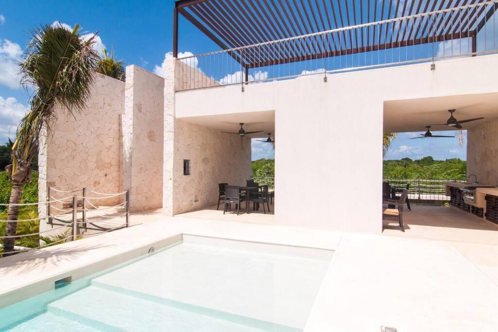 Ground Level Garden Condo At Akumal South By Tao Santamar エクステリア 写真