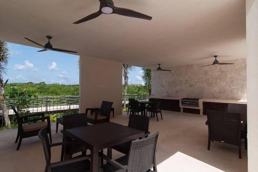 Ground Level Garden Condo At Akumal South By Tao Santamar エクステリア 写真