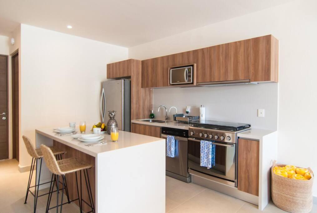 Ground Level Garden Condo At Akumal South By Tao Santamar エクステリア 写真